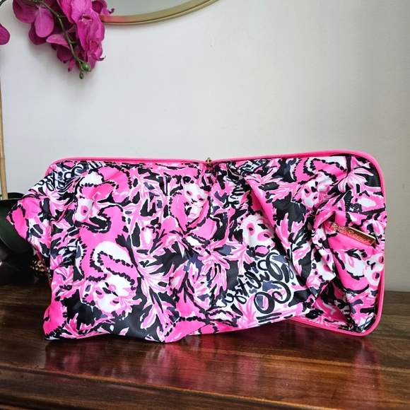 NWOT Lilly Pulitzer Printed Collapsible Getaway Packable Tote Beach Bag, Rare - Picture 11 of 16